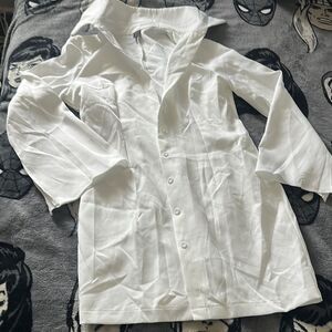 SHEIN White Long Sleeve Dress